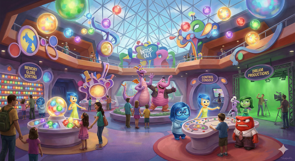 Luke Dunsmore - Images 1.5, Nano Banana, and the Frustrating Dichotomy of Inaccurate Beauty - Epcot Journey Into Imagination Pavilion Refurbishment - B