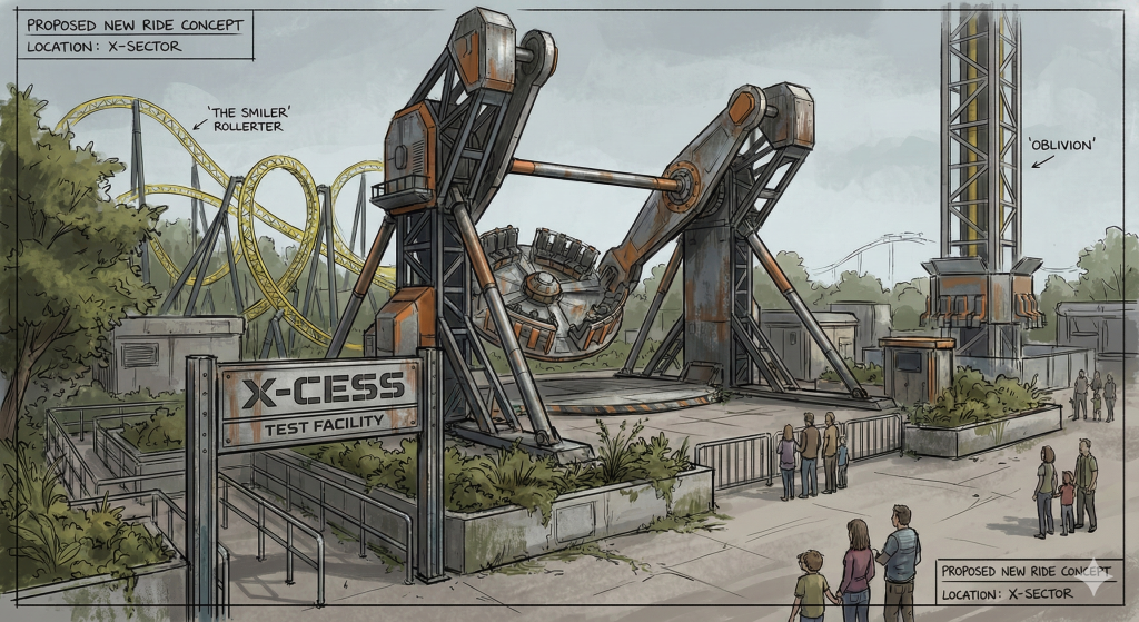 Images 1.5, Nano Banana, and the Frustrating Dichotomy of Inaccurate Beauty - Alton Towers Attraction Render A