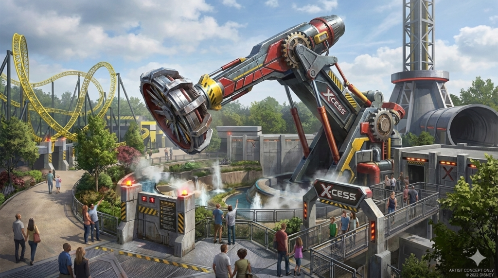 Images 1.5, Nano Banana, and the Frustrating Dichotomy of Inaccurate Beauty - Alton Towers Attraction Render B