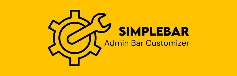 Luke Dunsmore - SimpleBar - Admin Bar Customizer - Banner 772 x 250
