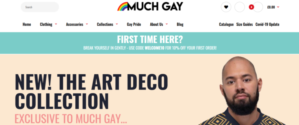 Luke Dunsmore - Shopify Custom Stores - Much Gay