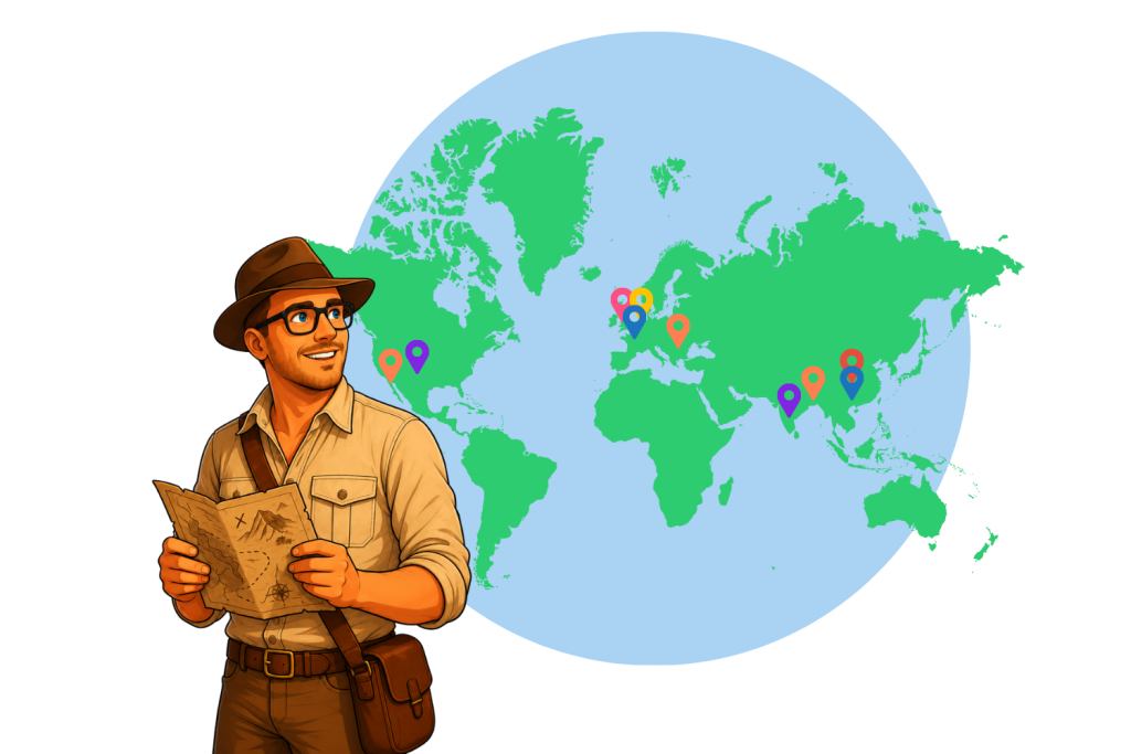Luke Dunsmore - World Map